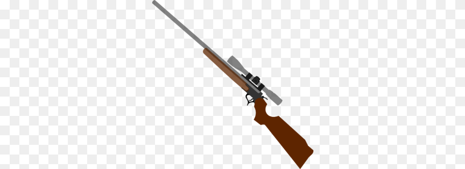 Rifle Clipart, Firearm, Gun, Weapon Free Png