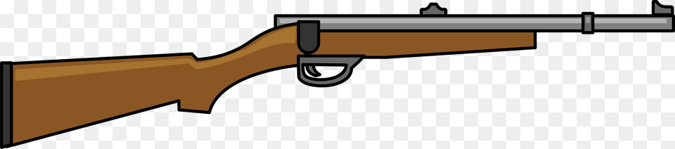 Rifle Clipart, Firearm, Gun, Weapon Free Png