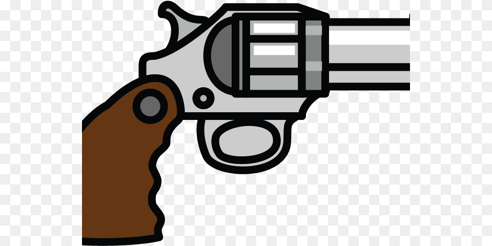 Rifle Clipart Cartoon Clipart Revolver, Firearm, Gun, Handgun, Weapon Png Image
