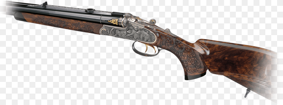 Rifle Krieghoff Neptun Primus Drilling, Firearm, Gun, Weapon, Shotgun Free Transparent Png