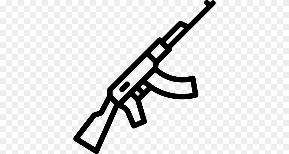 Rifle Sniper Icon, Firearm, Gun, Weapon, Machine Gun Png Image