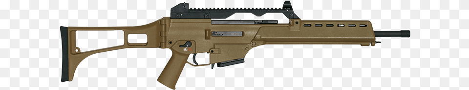 Rifles Hk 243 Sar, Firearm, Gun, Rifle, Weapon Png Image