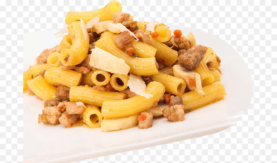 Rigatoni Con La Pajata, Macaroni, Food, Pasta, Produce Png Image