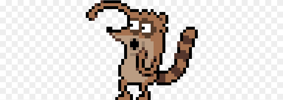 Rigby Regular Show Rigby Sprite, Electronics, Hardware Free Transparent Png