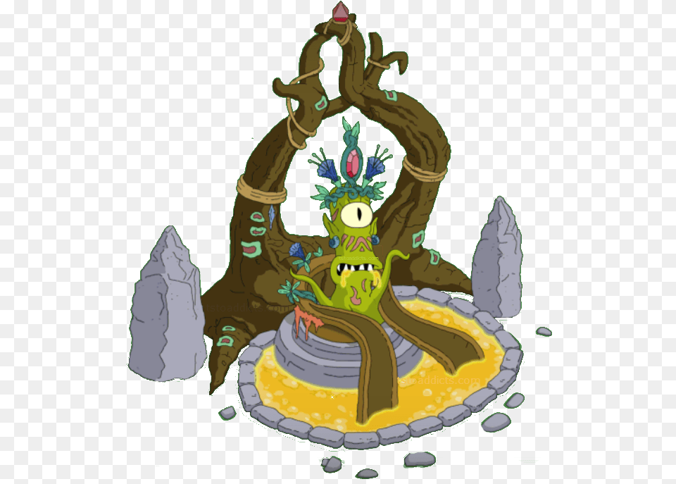 Rigellian Queen Simpsons Tapped Out Aliens, Birthday Cake, Cake, Cream, Dessert Free Png