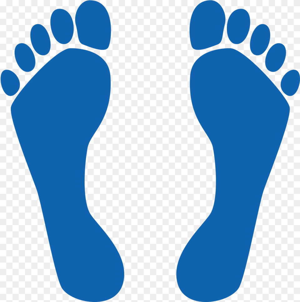 Right And Left Foot Prints, Footprint Free Png Download