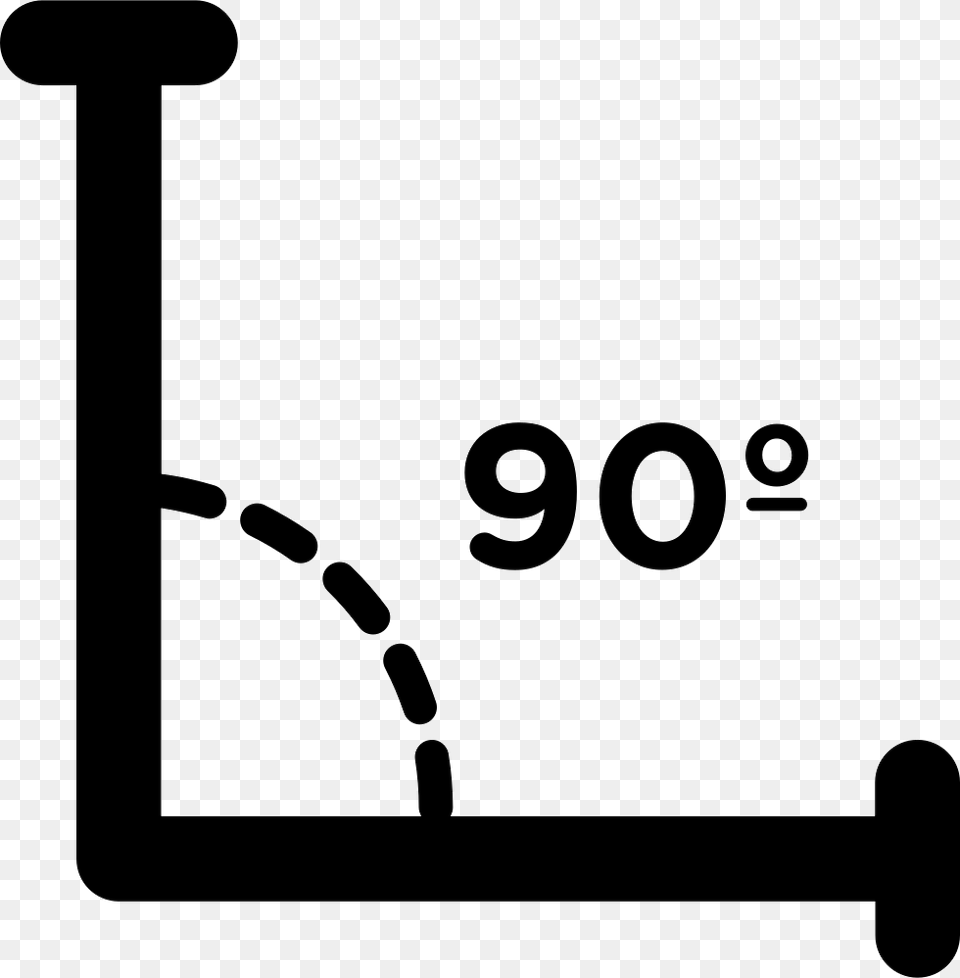 Right Angle Of 90 Degrees Angulo De, Smoke Pipe, Gauge Png Image