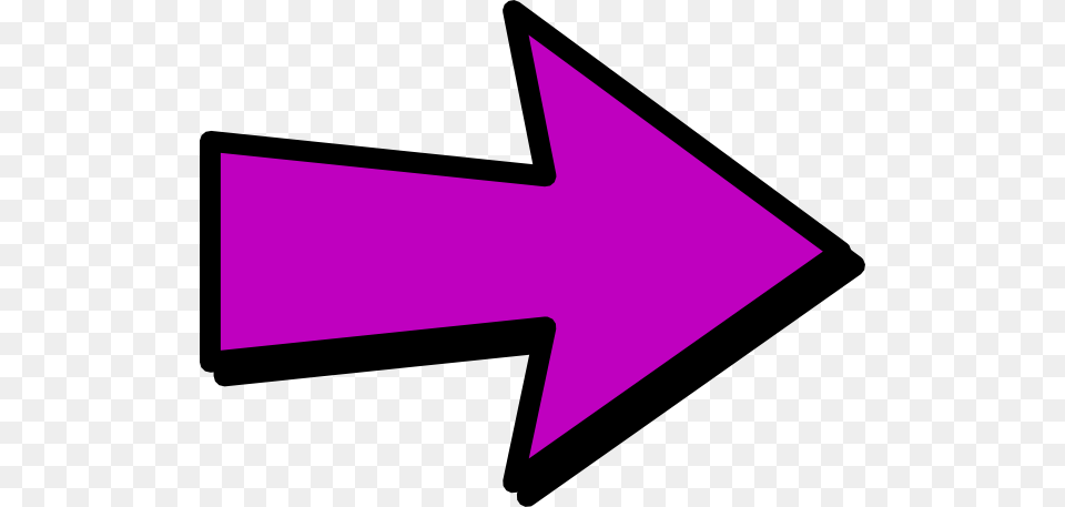 Right Arrow Clipart Purple Arrow Symbol, Arrowhead, Weapon, Star Symbol Free Transparent Png