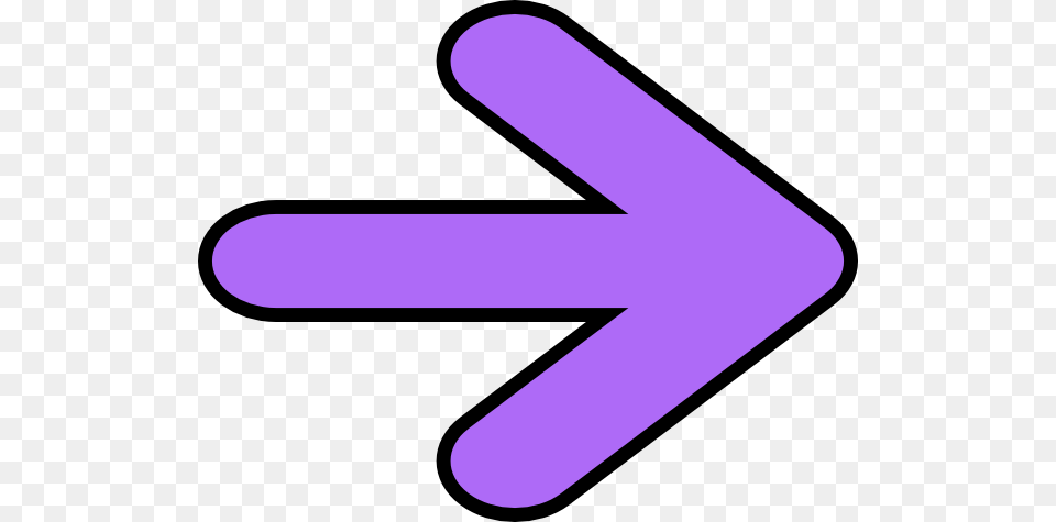 Right Arrow Purple Clip Art, Symbol, Disk, Sign Free Png