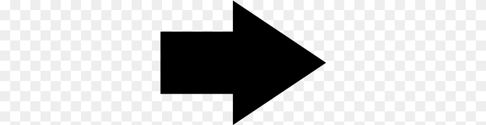 Right Arrow Symbol, Gray Free Transparent Png