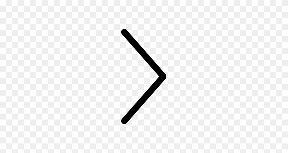 Right Arrow Thin Line Arrow Right Bitcon With, Gray Free Transparent Png