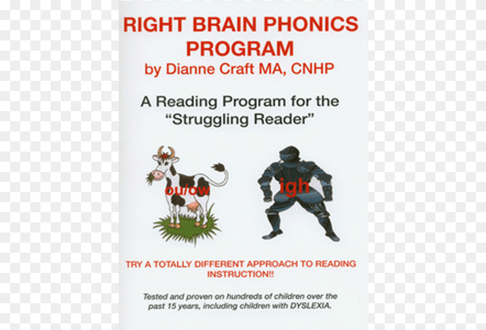Right Brain Reading Program, Advertisement, Poster, Adult, Person Png Image