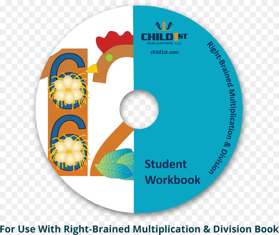 Right Brained Multiplication Amp Division Student Workbook Circle, Disk, Dvd Png Image
