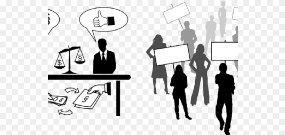 Right Clipart Representative Democracy Government Corrupt, Person, Crowd, People, Adult Png Image