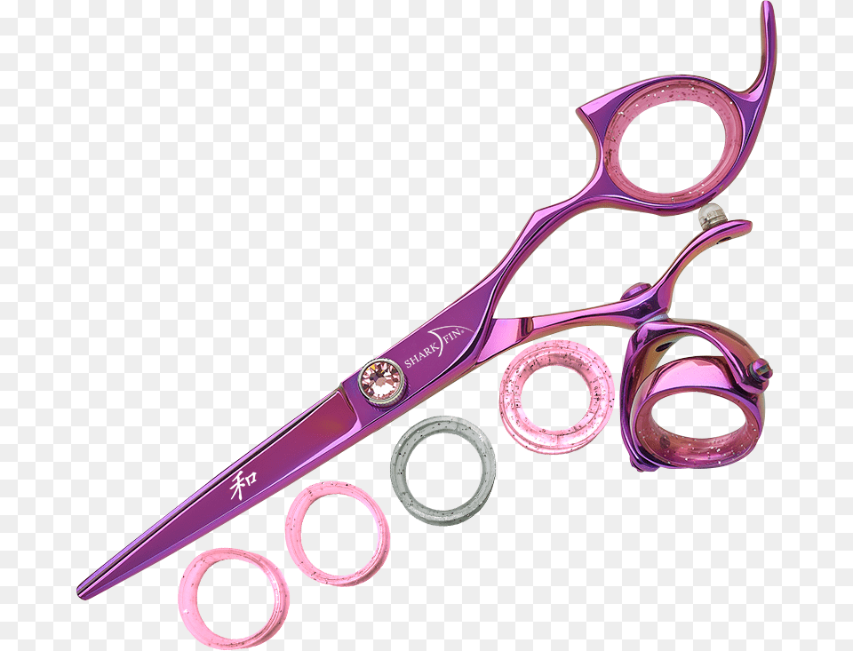 Right Hand Professional Plus Super Swivel Pink Titanium Cutting Shear, Blade, Scissors, Shears, Weapon Free Png