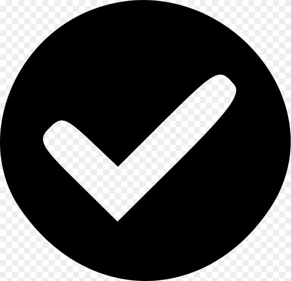 Right Icon Vector Check Mark Vector, Sign, Symbol, Disk Png Image