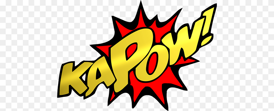 Right Now Kapow, Logo Free Transparent Png