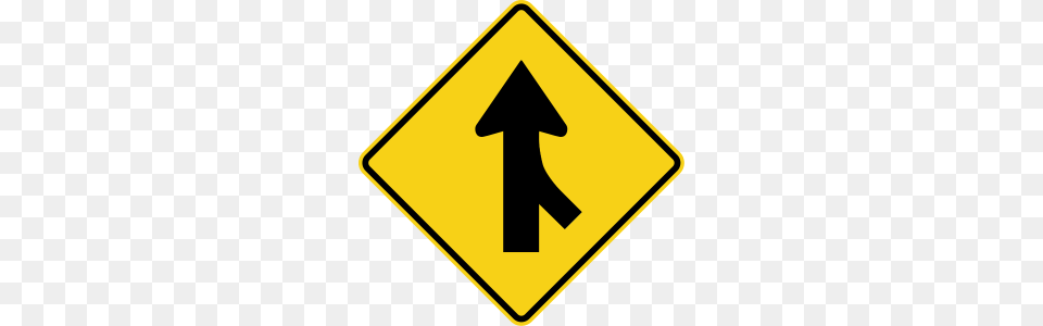 Right Of Way When Merging On Highways In Michigan, Sign, Symbol, Road Sign Free Transparent Png