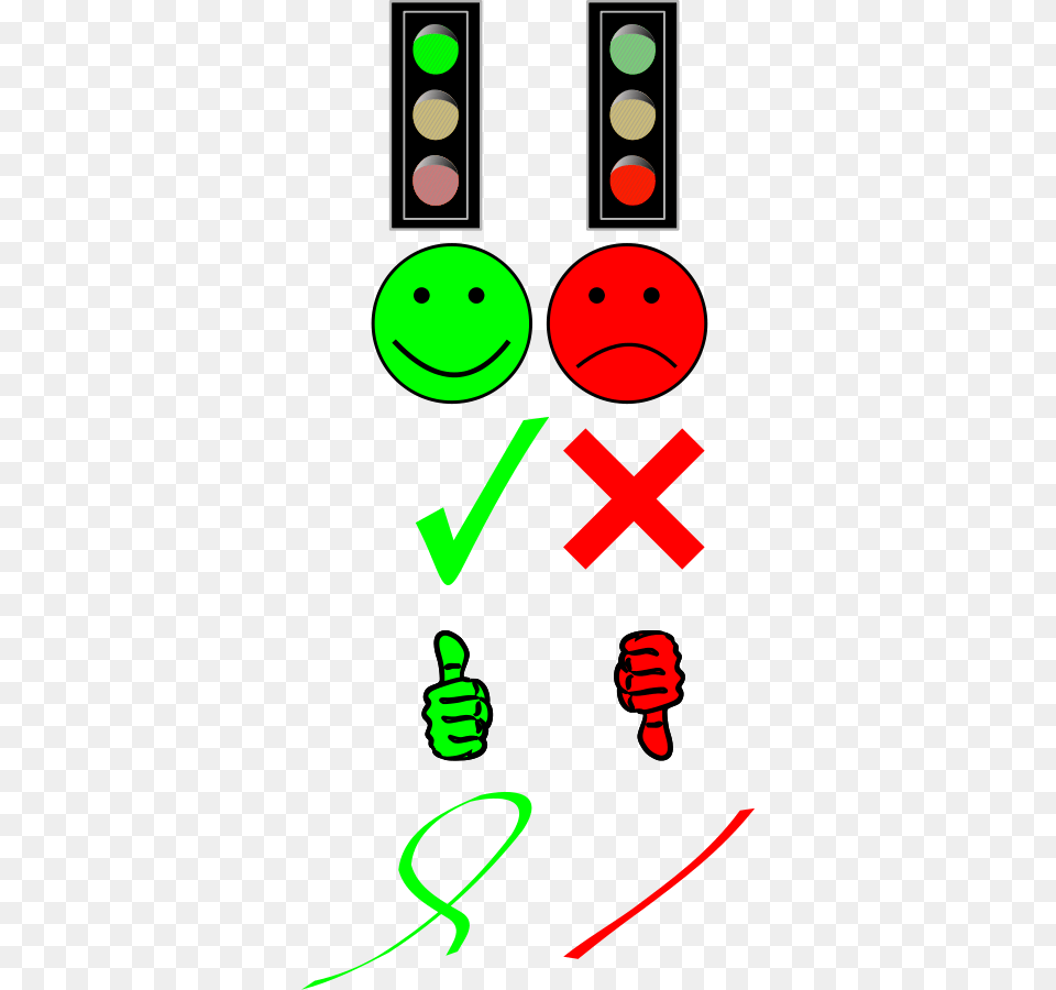 Right Or Wrong Svg Clip Arts Correct Or Wrong Gif, Light, Traffic Light Png