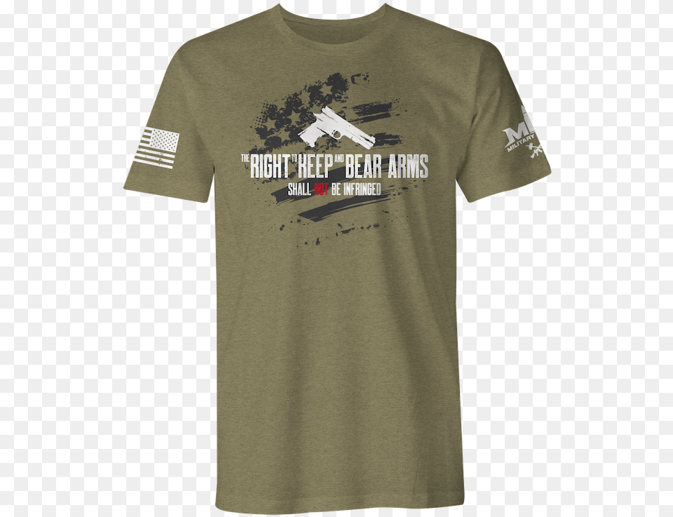 Right To Keep Arms Failure Is Not A Option Military, Clothing, Shirt, T-shirt Free Png
