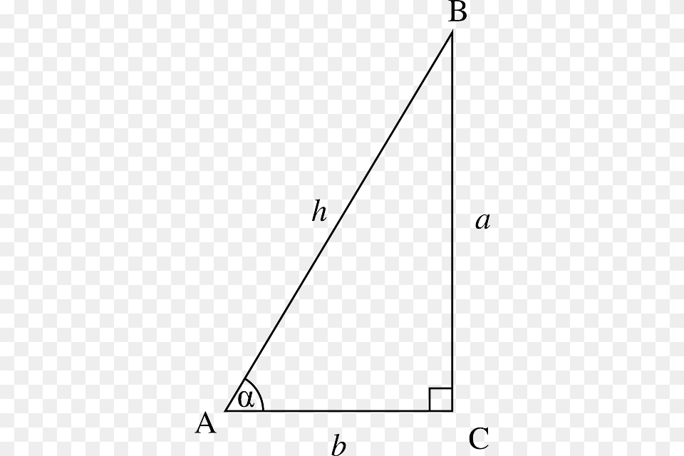 Right Triangle Math Angle Trigonometry Pythagoras Right Angle Clear Background, Bow, Weapon Png Image