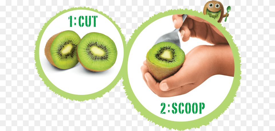 Right Way To Eat Kiwi Fruit, Food, Plant, Produce, Baby Free Png