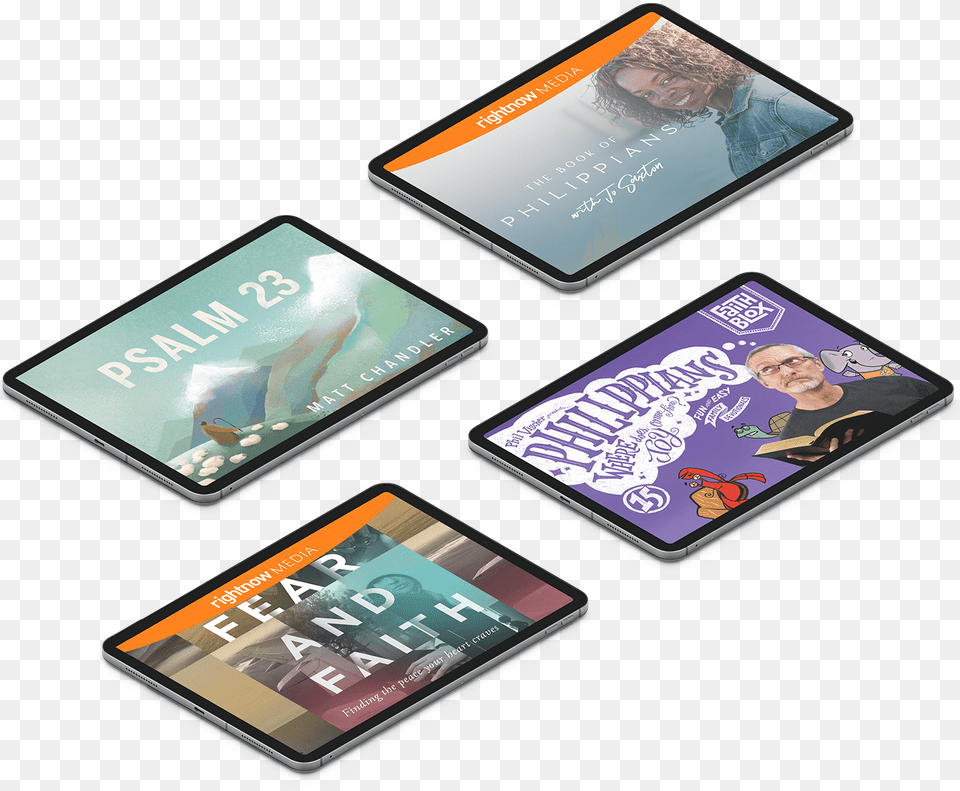 Rightnow Media Streaming Video Library Of Bible Studies Rightnow Media, Adult, Tablet Computer, Person, Man Free Png