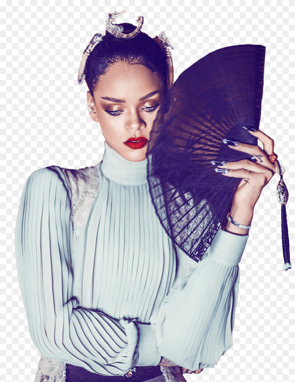 Rihanna, Head, Person, Face, Photography Free Transparent Png