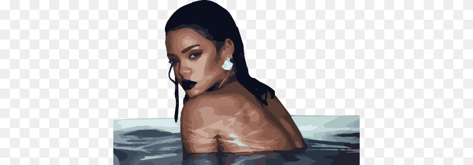 Rihanna, Person, Water Sports, Water, Swimming Png