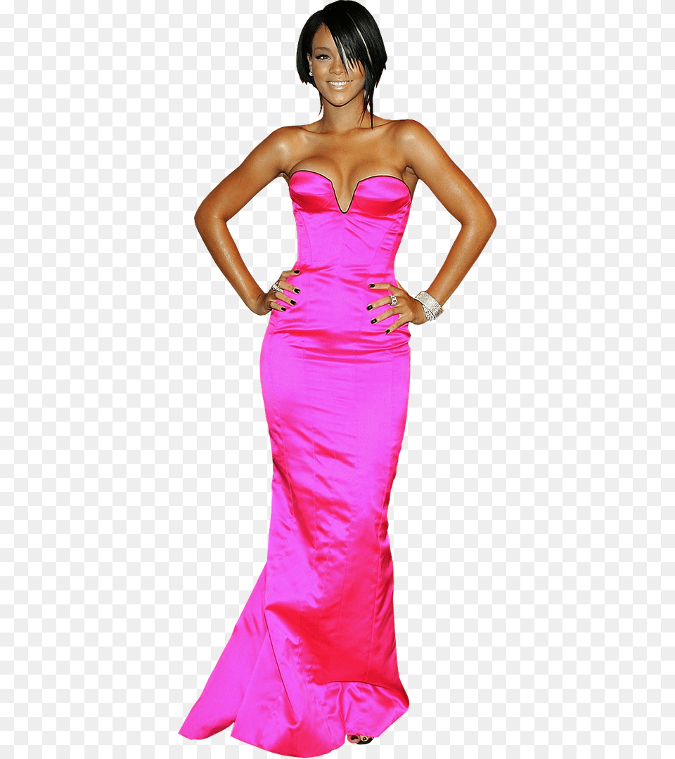 Rihanna, Adult, Wedding, Person, Gown Free Png