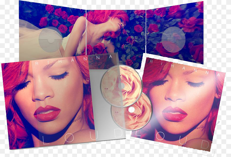 Rihanna Loud Text Images Music Video Glogster Edu Rihanna Loud Album Cover, Art, Collage, Face, Person Free Png