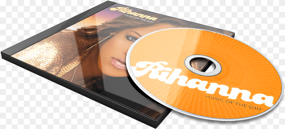 Rihanna Music Of The Sun Theaudiodbcom Optical Disc, Disk, Dvd, Face, Head Png
