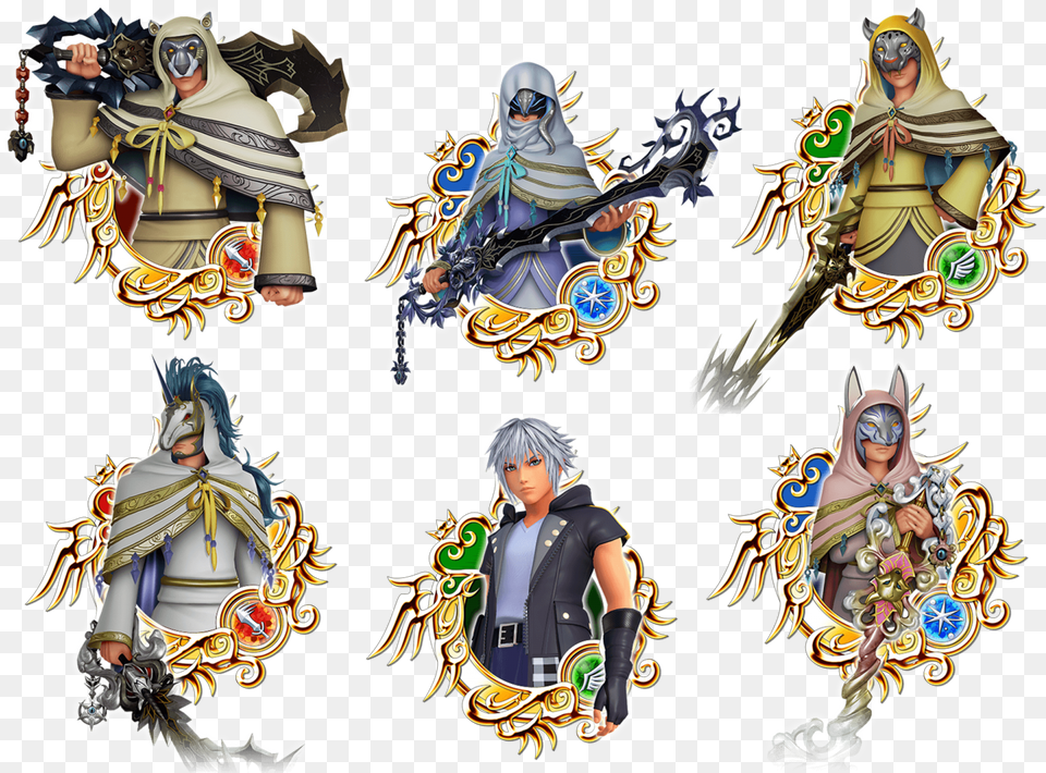 Riku Foreteller Exp Medalspng Kingdom Hearts Xux Media, Adult, Person, Female, Woman Png Image