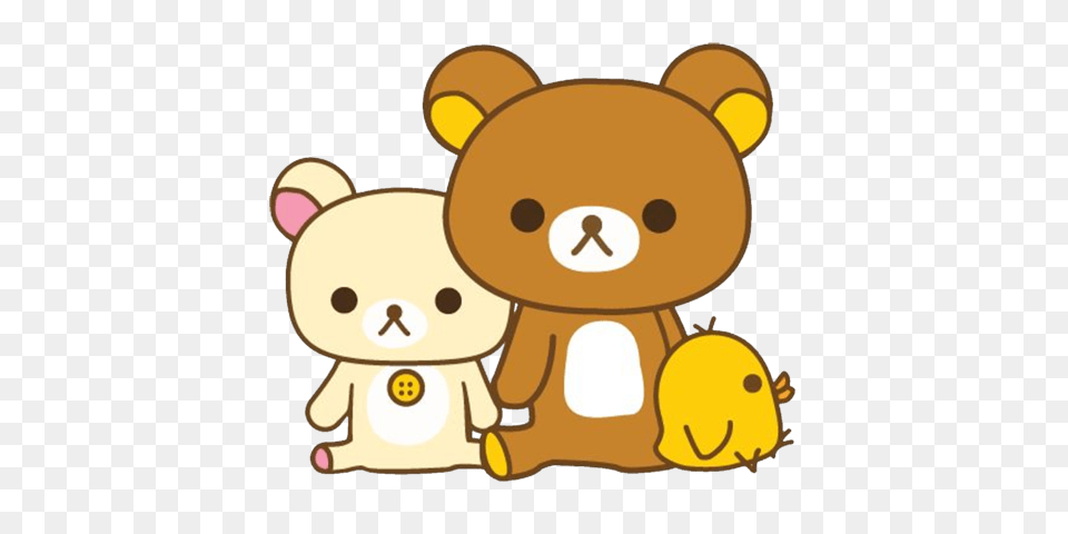 Rilakkuma Bear And Friends, Animal, Mammal, Wildlife, Toy Free Png