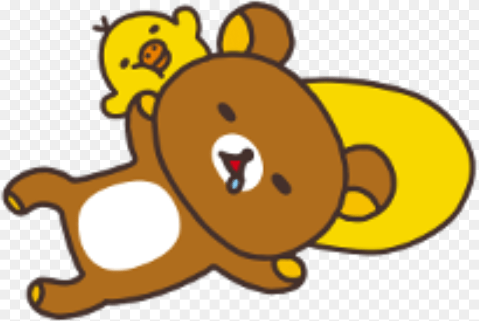 Rilakkuma Kiiroitori Lazy Relax Kawaii Freetoedit Cartoon, Animal, Wildlife Free Png