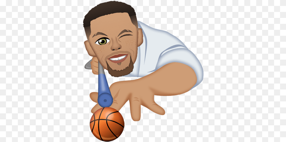 Riley Curry Rules Stephens Emoji App For Basketball, Person, People, Sport, Ball Free Png Download