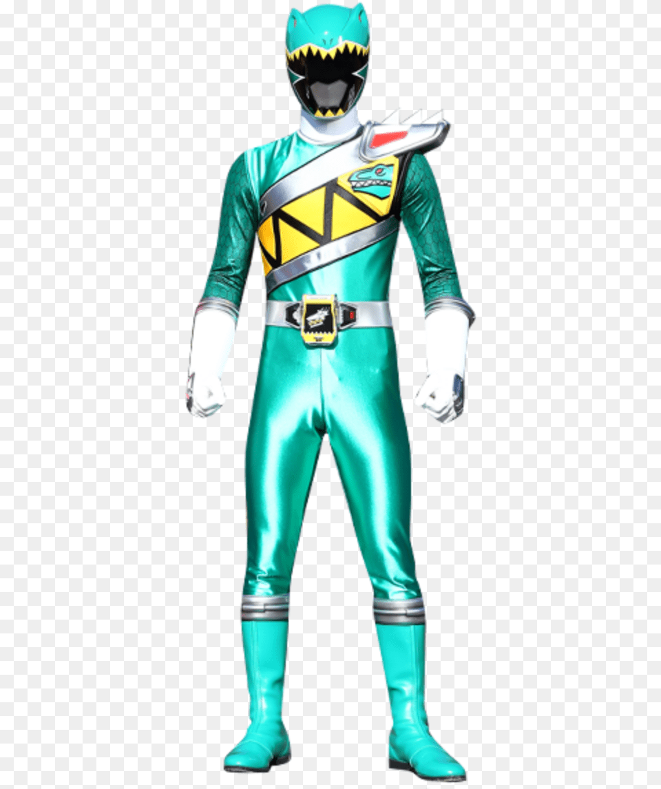 Riley Griffin Green Dino Charge Ranger Power Rangers Dino Charge Green Ranger, Clothing, Costume, Person, Adult Png Image