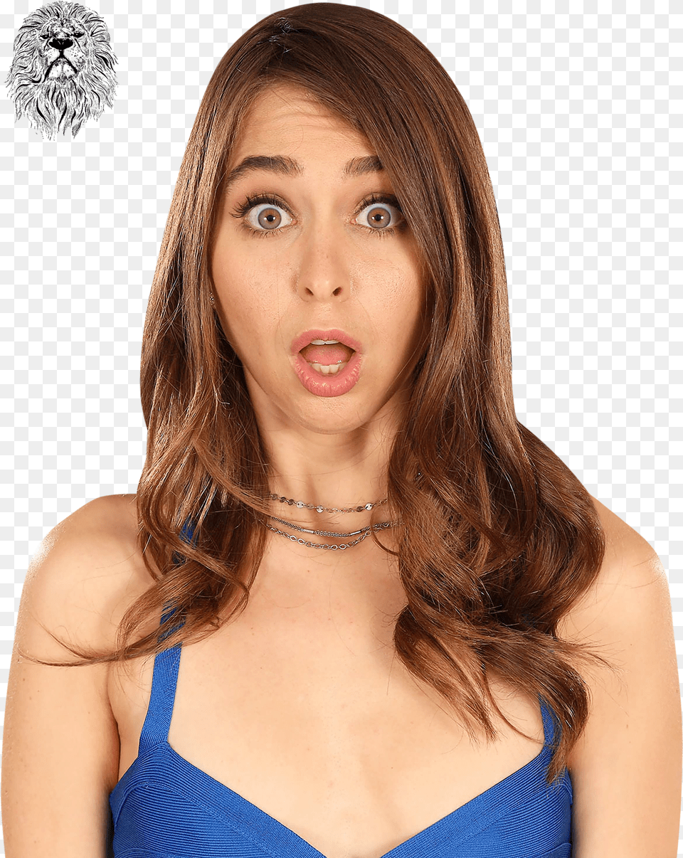 Riley Reid Hd, Person, Surprised, Face, Portrait Png