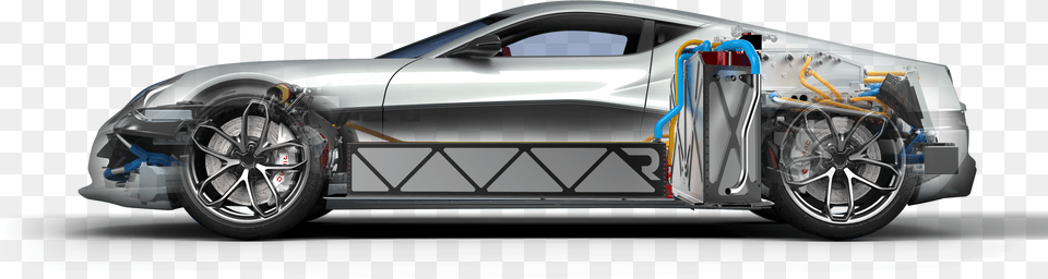 Rimac Concept One Motor Free Png