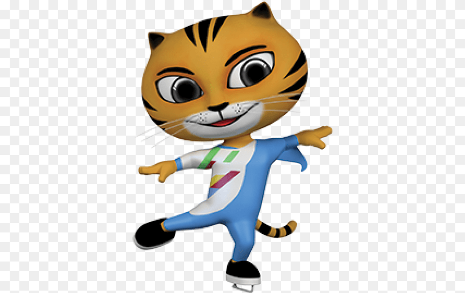 Rimau Sukan Sea Sea Games 2017 Ice Skating, Mascot, Baby, Person, Clothing Free Png