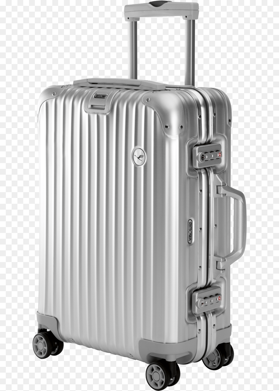 Rimowa Lufthansa Alu Collection Multiwheel Cabin Trolley Rimowa Aluminium, Baggage, Suitcase, Machine, Wheel Free Png Download