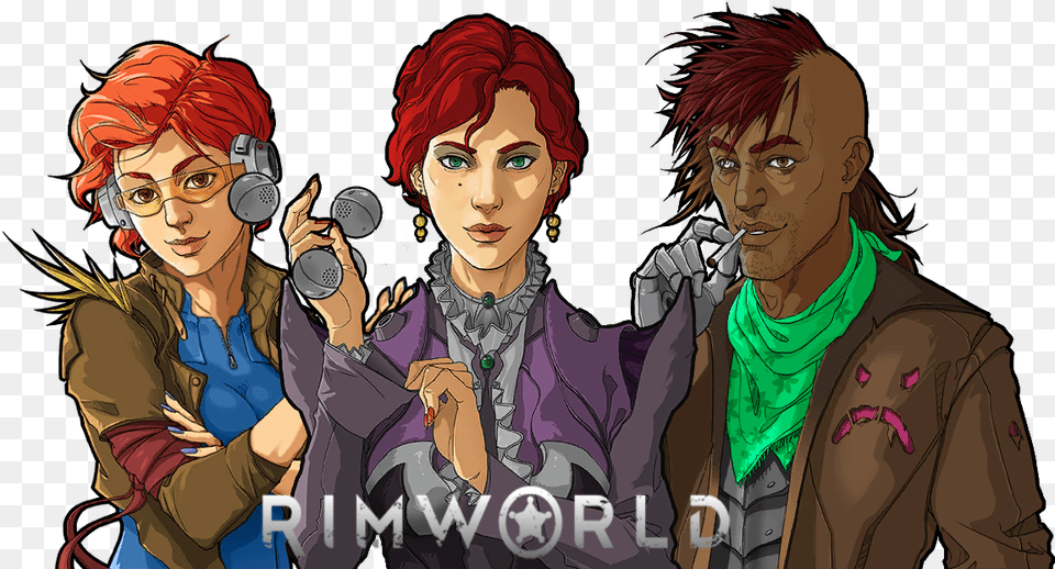 Rimworld Ai Storytellers In Rimworld, Adult, Publication, Person, Woman Free Png