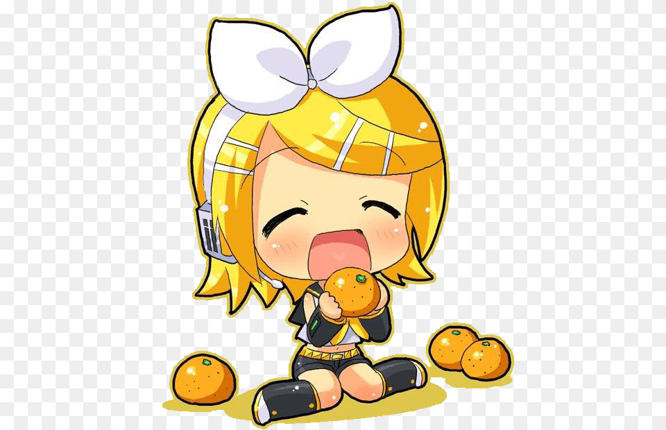 Rin Kagamine Chibi, Baby, Person, Face, Head Free Transparent Png