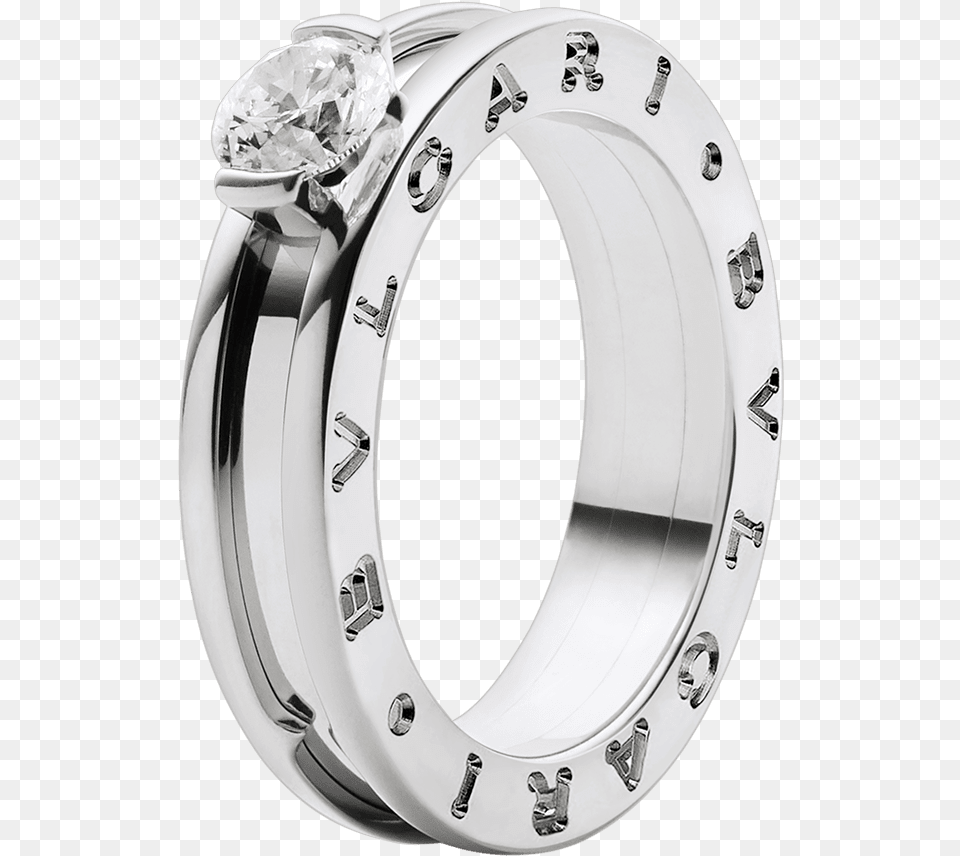 Ring Bvlgari Engagement Ring, Accessories, Platinum, Silver, Diamond Png Image