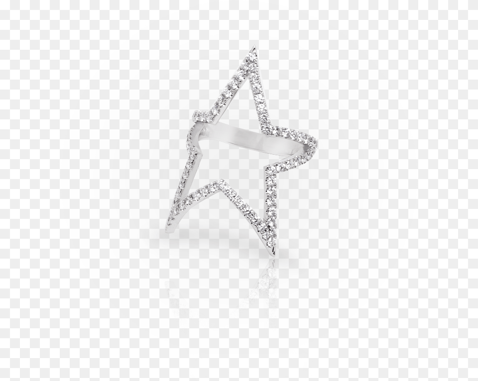 Ring, Star Symbol, Symbol, Accessories, Silver Png