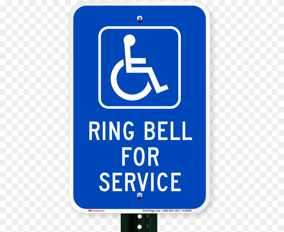 Ring Bell For Service Sign Physical Handicapped Parking Sign, Symbol, Road Sign, Sport, Ball Png Image