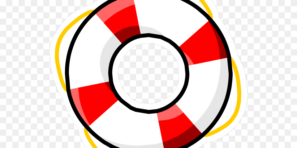 Ring Clipart Red Ring Pins De Club Penguin, Water, Life Buoy Free Png Download