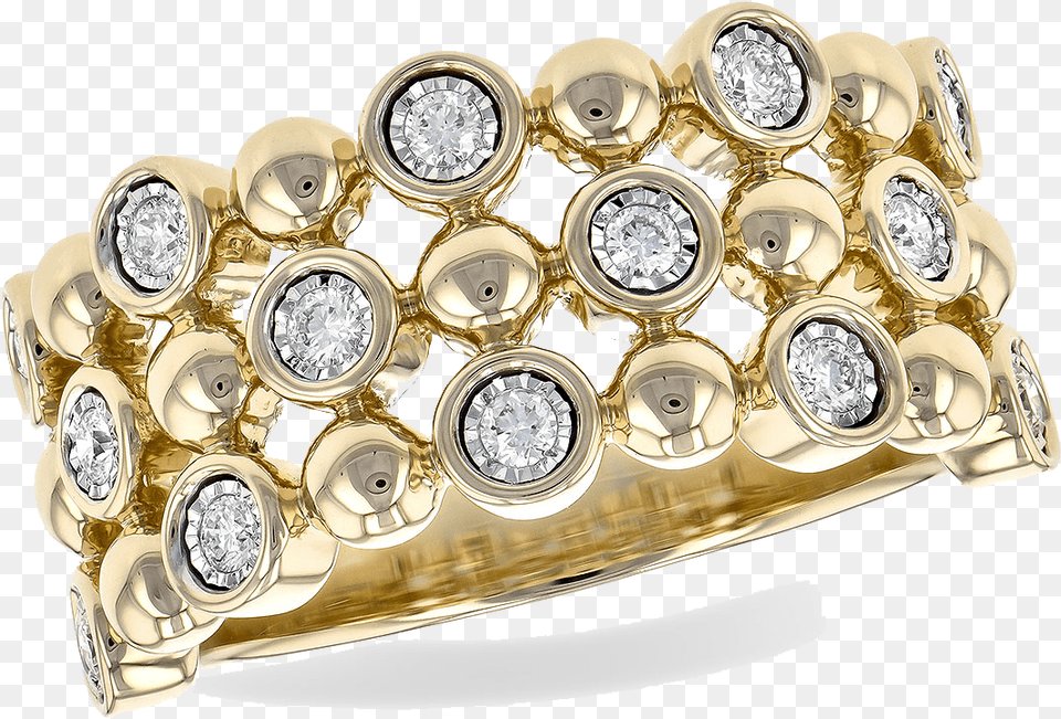 Ring Diamonds Broad Gold Rings, Accessories, Diamond, Gemstone, Jewelry Free Png Download