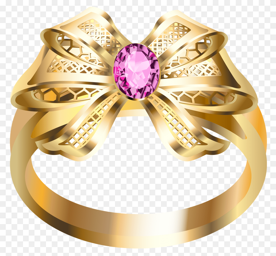 Ring Golden Jewellery Ring, Accessories, Jewelry, Gemstone, Crib Free Png Download