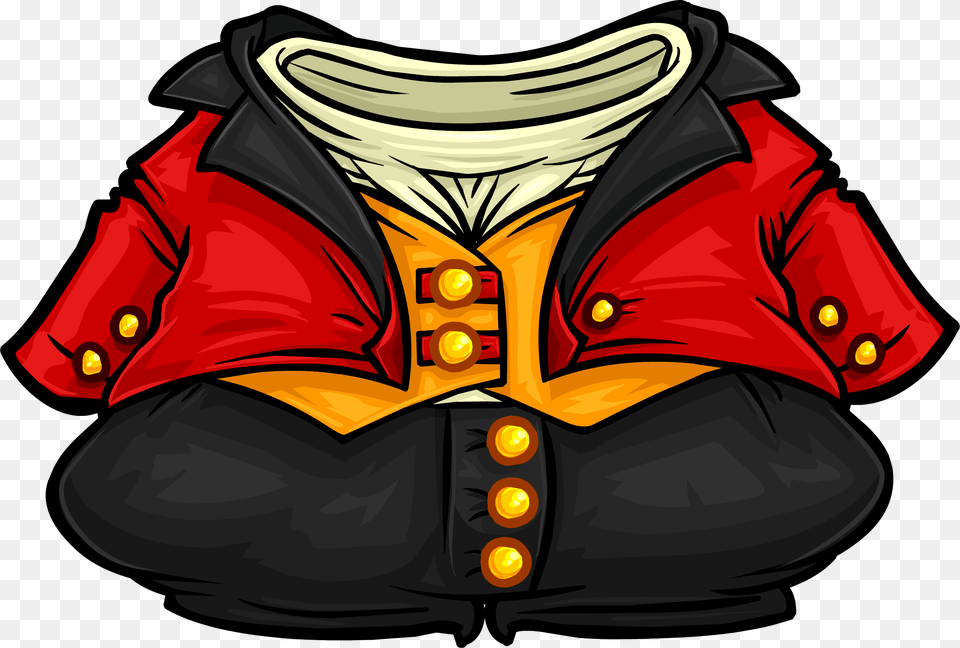 Ring Master Outfit Club Penguin Wiki Fandom Powered, Clothing, Coat, Jacket, Lifejacket Png